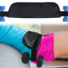 Load image into Gallery viewer, 1PC PU Leather Hip Training Belt Hip Bridge Dumbbell Weight Support Belt Core Strength Thrust Trainer Portable Home Exercise Gadget
