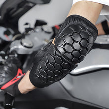 Load image into Gallery viewer, 1Pair Motorcycle Rider Off-Road Turtle Shell Protective Elbow Protection Four Seasons Anti-Fall Anti-Collision Thermal Protective Gear
