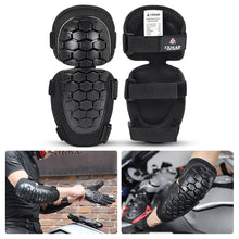 Load image into Gallery viewer, 1Pair Motorcycle Rider Off-Road Turtle Shell Protective Elbow Protection Four Seasons Anti-Fall Anti-Collision Thermal Protective Gear
