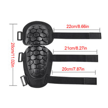 Load image into Gallery viewer, 1Pair Motorcycle Rider Off-Road Turtle Shell Protective Elbow Protection Four Seasons Anti-Fall Anti-Collision Thermal Protective Gear
