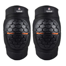 Load image into Gallery viewer, 1Pair Knight Off-Road Motorcycle Turtle Shell Shape Protective Knee Pads Four Seasons Anti-Fall Anti-Collision Warm Protection M-XL
