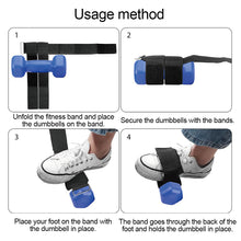 Load image into Gallery viewer, 1PC/2PCS Ankle Weights Dumbbell Strap Adjustable Leg Bend Lift Ankle Joint Strength Trainer Portable Home Fitness Tool
