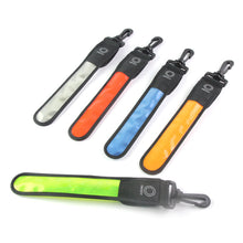 Load image into Gallery viewer, LED Luminous Backpack Warning Light Night Outdoor Cycling Running Safety Warning Signs Camping Trip Party Bag Decoration
