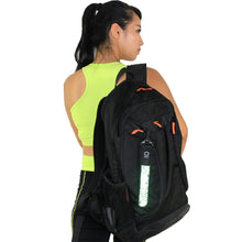 Load image into Gallery viewer, LED Luminous Backpack Warning Light Night Outdoor Cycling Running Safety Warning Signs Camping Trip Party Bag Decoration
