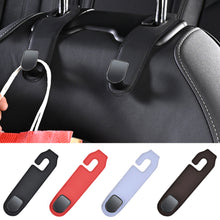 Load image into Gallery viewer, 1PC Car Back Seat Hooks Tools Leather Auto Seat Headrest Hooks Storage Hanger Automotive Interior Accessories
