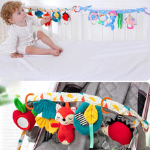 Load image into Gallery viewer, 1Pc Baby Hanging Rattles Doll Colorful Cartoon Animal Bed Bell Pendant Toddler Mobiles Activity Educational Toy Newborn Gift
