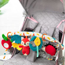 Load image into Gallery viewer, 1Pc Baby Hanging Rattles Doll Colorful Cartoon Animal Bed Bell Pendant Toddler Mobiles Activity Educational Toy Newborn Gift
