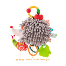 Load image into Gallery viewer, 1Pc Newborn Baby Rattles Plush Stroller Cartoon Animal Toys Baby Mobiles Hanging Bell Educational Baby Toys 0-24 Months
