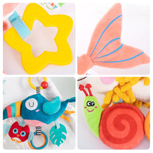 Load image into Gallery viewer, 1Pc Newborn Baby Rattles Plush Stroller Cartoon Animal Toys Baby Mobiles Hanging Bell Educational Baby Toys 0-24 Months
