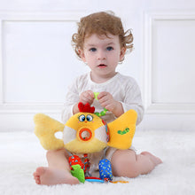 Load image into Gallery viewer, 1Pc Newborn Baby Rattles Plush Stroller Cartoon Animal Toys Baby Mobiles Hanging Bell Educational Baby Toys 0-24 Months
