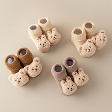 Load image into Gallery viewer, Autumn Winter Baby Socks Non-Slip Toddler Socks Newborn Soft Cotton Floor Socks Baby Girls Boy Cartoon Animal Baby Sock
