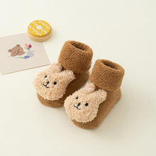 Load image into Gallery viewer, Autumn Winter Baby Socks Non-Slip Toddler Socks Newborn Soft Cotton Floor Socks Baby Girls Boy Cartoon Animal Baby Sock
