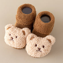 Load image into Gallery viewer, Autumn Winter Baby Socks Non-Slip Toddler Socks Newborn Soft Cotton Floor Socks Baby Girls Boy Cartoon Animal Baby Sock

