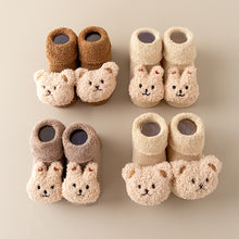 Load image into Gallery viewer, Autumn Winter Baby Socks Non-Slip Toddler Socks Newborn Soft Cotton Floor Socks Baby Girls Boy Cartoon Animal Baby Sock
