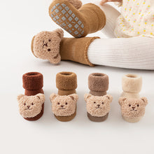 Load image into Gallery viewer, Autumn Winter Baby Socks Non-Slip Toddler Socks Newborn Soft Cotton Floor Socks Baby Girls Boy Cartoon Animal Baby Sock
