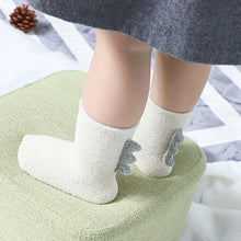 Load image into Gallery viewer, Toddler Kids Socks Newborn Baby Prewalker Winter Thick Coral Fleece Cotton Dinosaur Girl Autumn Infant Boy Cartoon Sock 0-5Y
