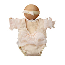 Load image into Gallery viewer, Newborn Photo Props Baby Romper Lace Clothing Toddler Art Photography Newborn Headdress Flower Girls Photograph Prop
