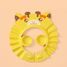 Load image into Gallery viewer, Baby Shower Soft Cap Adjustable Hair Wash Hat for Kids Ear Protection Safe Children Shampoo Bathing Shower Protect Head Cover
