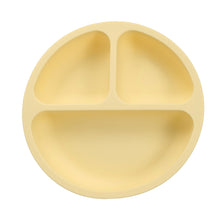 Load image into Gallery viewer, Baby Silicone Dining Plate Kids Feeding Plate Sucker Bowl Solid Smile Face Children Dishes Toddler Training Tableware BPA Free
