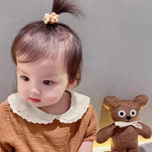 Load image into Gallery viewer, 20Pcs/Lot Cute Cartoon Bear Rabbit Hair Band Girls Elastic Rubber Band Headwear Flower Bow Baby Kids Hair Accessories Ornaments

