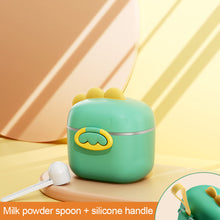 Load image into Gallery viewer, Solid Color Baby Milk Powder Container with Spoon Portable Baby Food Storage Newborn Toddler Snack Box Baby Essentials
