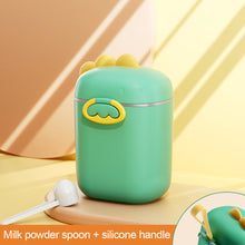 Load image into Gallery viewer, Solid Color Baby Milk Powder Container with Spoon Portable Baby Food Storage Newborn Toddler Snack Box Baby Essentials
