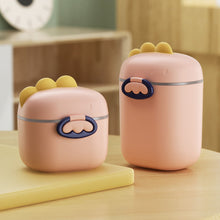 Load image into Gallery viewer, Solid Color Baby Milk Powder Container with Spoon Portable Baby Food Storage Newborn Toddler Snack Box Baby Essentials
