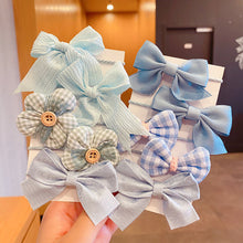 Load image into Gallery viewer, 10pcs Cute Flower Elastic Hair Bands for Girls Hair Protection Bow Tie Scrunchies Hair Rope Sweet Hair Circle Baby Hair Accessories

