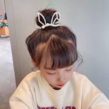 Load image into Gallery viewer, Cute Shiny Angel Wing Animal Ears Hair Clip Elegant Tassel Pearl Hairpins Ponytail Bun Headband For Women Girl Hair Accessories
