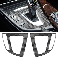 Load image into Gallery viewer, Carbon Fiber Car Gear Shift Panel Cover Trim Stickers Decoration Decal Trim Accessories For BMW 3 4 Series F32 F30 F31 F33 F34 F36 3GT 2014 - 2017
