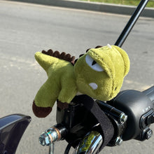 Load image into Gallery viewer, Motorcycle Bicycle Doll Pendant Plush Dinosaur Pendant Decorative Toy Tail Turn Signal Pendant Motorcycle Handlebar Accessories
