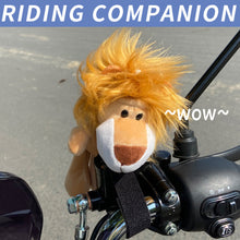 Load image into Gallery viewer, Motorcycle Bicycle Doll Pendant Plush Dinosaur Pendant Decorative Toy Tail Turn Signal Pendant Motorcycle Handlebar Accessories
