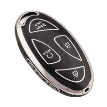Load image into Gallery viewer, 7 Buttons Car Key Case TPU Key Chain Car Key Case Cover TPU Silver for IONIQ 6 New Grand Prix GN7 Key Cover for New Kona SX2 Accessory
