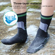 Load image into Gallery viewer, Outdoor Waterproof Socks Breathable Crew Waterproof Socks Hiking Wading Camping Cycling Winter Sliding Snow Warm Sweat Absorption Sock
