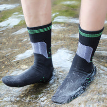 Load image into Gallery viewer, Outdoor Waterproof Socks Breathable Crew Waterproof Socks Hiking Wading Camping Cycling Winter Sliding Snow Warm Sweat Absorption Sock
