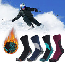 Load image into Gallery viewer, Outdoor Waterproof Socks Breathable Crew Waterproof Socks Hiking Wading Camping Cycling Winter Sliding Snow Warm Sweat Absorption Sock
