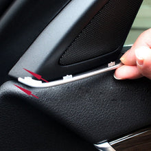 Load image into Gallery viewer, Pari Car Interior Front Door Speaker Cover Gap Trim Interior Mouldings Accessories for BMW 5 Series F10 F18 2011-2013 Silver
