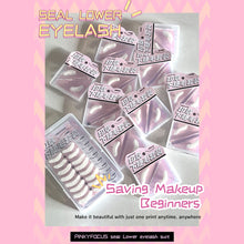 Load image into Gallery viewer, Lower Eyelash Stamp Set Non-smudging Non-clumping Reusable Lower Eyelash Stamp Quick Easy Makeup Application Eyelash makeup Tool
