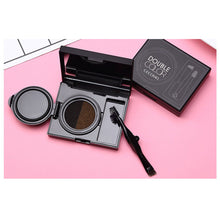 Load image into Gallery viewer, Two Tone Matte Air Cushion Eyebrow Cream Waterproof Long-lasting Non-smudging Eyebrow Dye Cream Makeup Cosmetics
