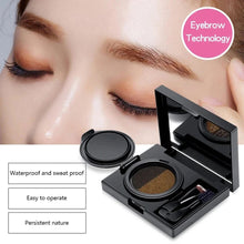 Load image into Gallery viewer, Two Tone Matte Air Cushion Eyebrow Cream Waterproof Long-lasting Non-smudging Eyebrow Dye Cream Makeup Cosmetics
