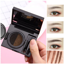 Load image into Gallery viewer, Two Tone Matte Air Cushion Eyebrow Cream Waterproof Long-lasting Non-smudging Eyebrow Dye Cream Makeup Cosmetics
