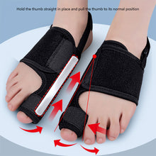 Load image into Gallery viewer, Thumb Eversion Orthosis Comfortable Adjustable Day Night Use Toe Strap Toe Overlap Separation Correction Foot Care
