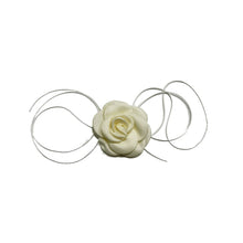 Load image into Gallery viewer, Personalized Handmade Rose Necklace Long DIY Rose Flower Choker Large Flower Women Elegant Female Neckchain Jewelry
