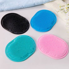 Load image into Gallery viewer, Silicone Multifunctional Soft Multi Color Hair Comb Massage Brush Household Shower Massage Hollowed Out Hair Brush
