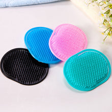 Load image into Gallery viewer, Silicone Multifunctional Soft Multi Color Hair Comb Massage Brush Household Shower Massage Hollowed Out Hair Brush
