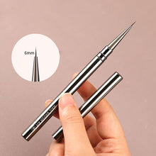 Load image into Gallery viewer, DIY Soft Metal Rod Nail Art Brush Painting Brush Flower Design Acrylic Line Drawing Pen Nail Gel Brush Manicure Tool
