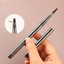 Load image into Gallery viewer, DIY Soft Metal Rod Nail Art Brush Painting Brush Flower Design Acrylic Line Drawing Pen Nail Gel Brush Manicure Tool
