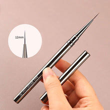 Load image into Gallery viewer, DIY Soft Metal Rod Nail Art Brush Painting Brush Flower Design Acrylic Line Drawing Pen Nail Gel Brush Manicure Tool
