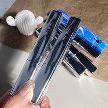 Load image into Gallery viewer, Small Silver Tube Mirror Face Lip Glaze Moisturizes Radiant Lip Gloss Mouth Red Lip Color Female Women Cosmetics Makeup
