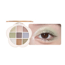 Load image into Gallery viewer, Matte Eyeshadow Palette Portable Earth Green Color Eyeshadow Long Lasting Waterproof Shimmer Eyeshadow Makeup Cosmetics
